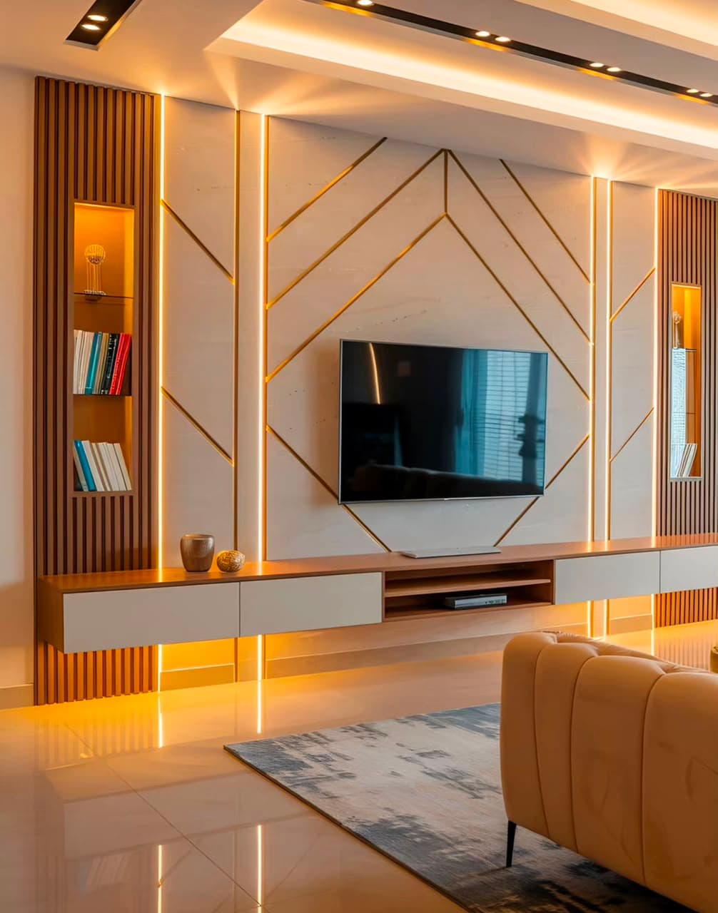 Luxury TV console design project 2
