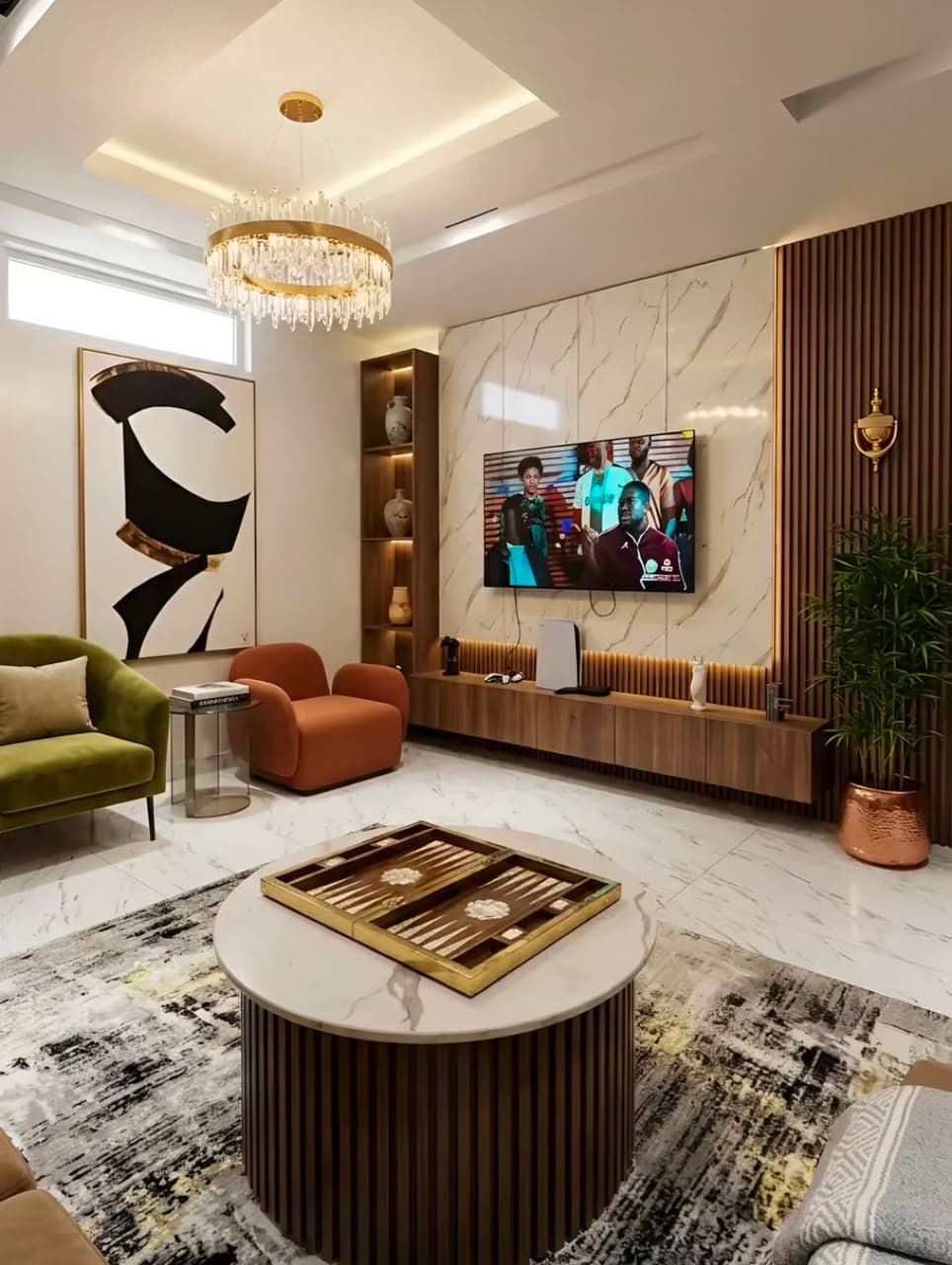 Luxury TV console design project 3