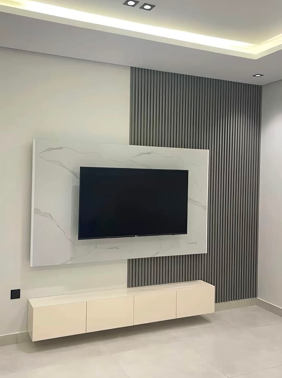 Luxury TV console design project 6